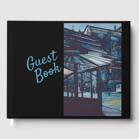 Astor Place Aborigines, NYC Gastenboek (Voorkant)