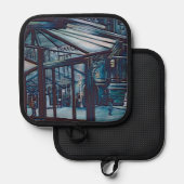 Astor Place Aborigines, NYC Pannenlap (Voorkant / Achterkant)