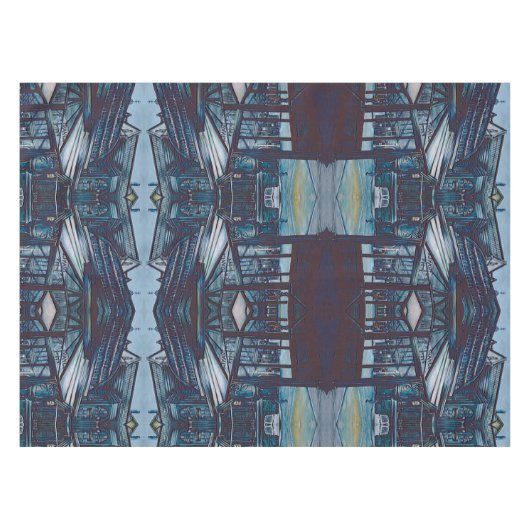 Astor Place Aborigines, NYC Tafelkleed (Voorkant (Horizontaal))