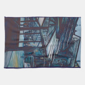 Astor Place Aborigines, NYC Theedoek (Horizontaal)