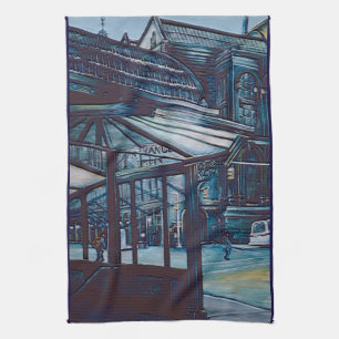 Astor Place Aborigines, NYC Theedoek