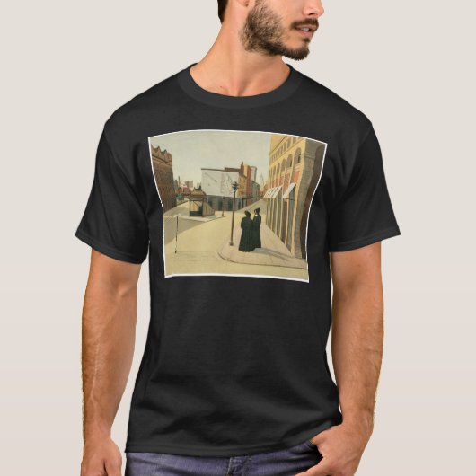 Astor Place, New York, rond 1932 T-shirt (Voorkant)