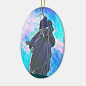 Astoria Begraafplaats Keramisch Ornament (Links)
