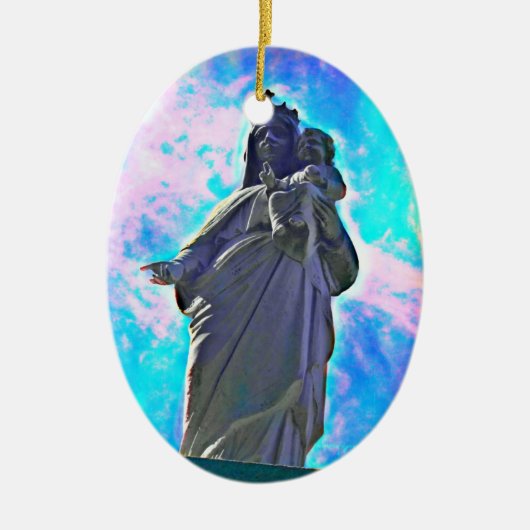 Astoria Begraafplaats Keramisch Ornament (Voorkant)