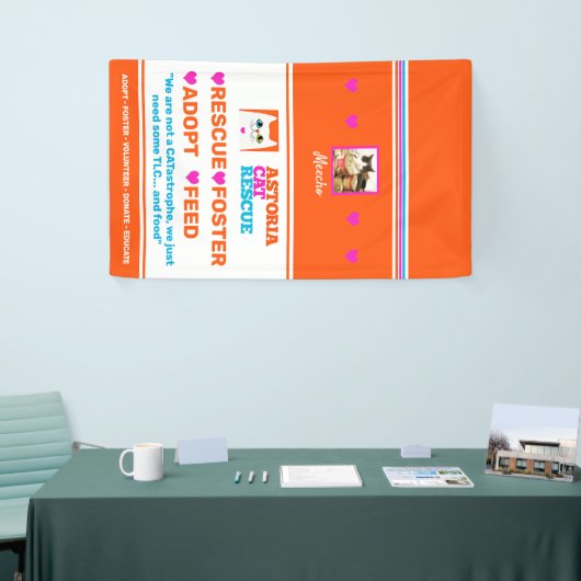 ASTORIA CAT RESCUE BANNER (Beurs)