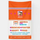 ASTORIA CAT RESCUE BANNER (Verticaal)