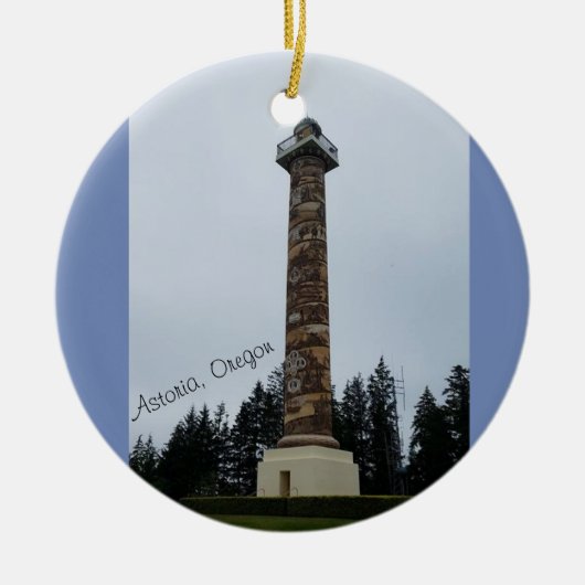 Astoria Column in Oregon Ornament (Voorkant)