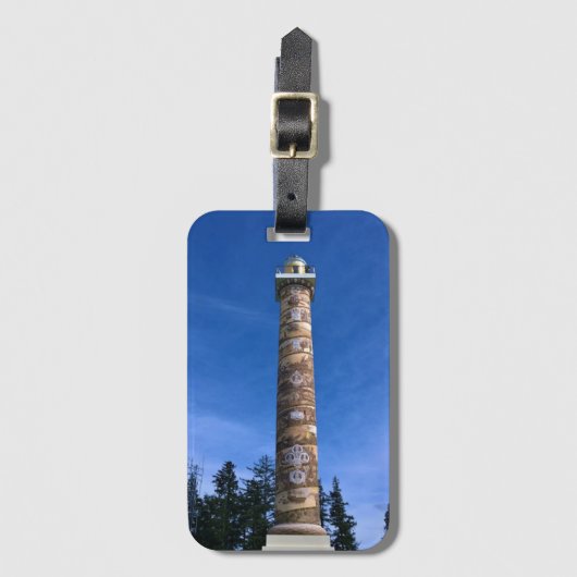 Astoria Column, Oregon Bagagelabel (Voorkant (verticaal))
