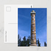 Astoria Column, Oregon Briefkaart (Voorkant / Achterkant)