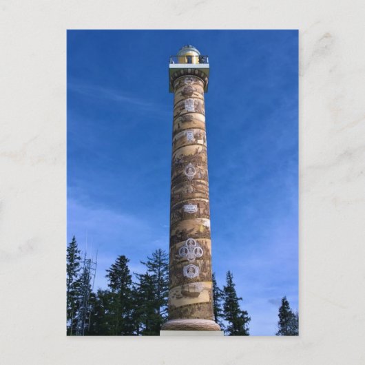 Astoria Column, Oregon Briefkaart (Voorkant)