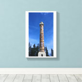 Astoria Column, Oregon Canvas Afdruk (Insitu (Houten vloer))