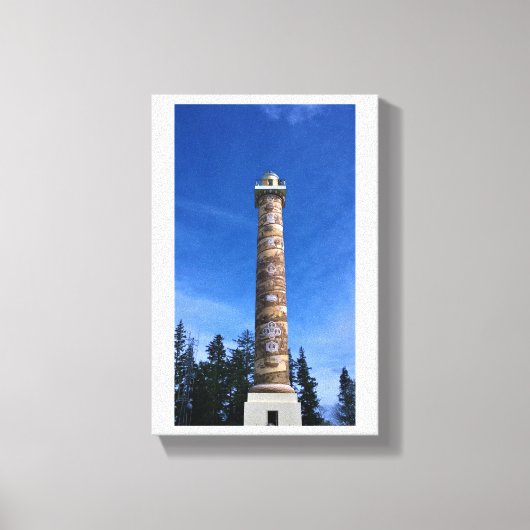 Astoria Column, Oregon Canvas Afdruk (Voorkant)