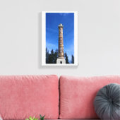 Astoria Column, Oregon Canvas Afdruk (Insitu (Woonkamer))