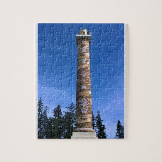 Astoria Column, Oregon Legpuzzel (Verticaal)