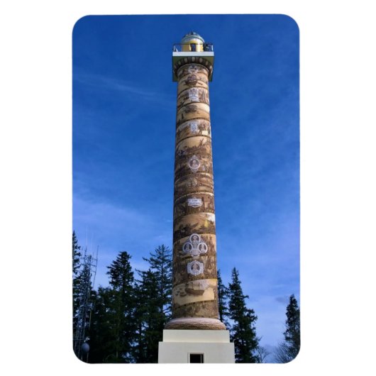 Astoria Column, Oregon Magneet (Verticaal)