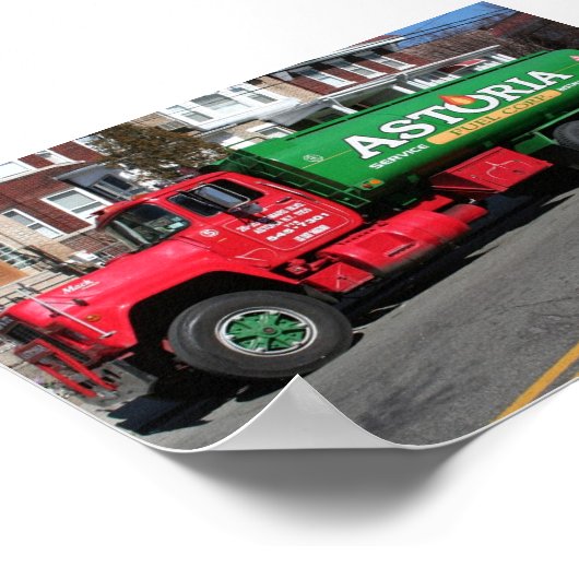 Astoria Fuel Oil Truck Poster (Hoek)
