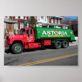 Astoria Fuel Oil Truck Poster (Voorkant)