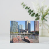 Astoria/Long Island City Buildings Briefkaart (Staand voorkant)