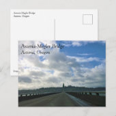Astoria-Megler Bridge, Astoria, Oregon Briefkaart (Voorkant / Achterkant)