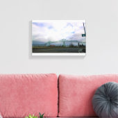 Astoria-Megler Bridge, Astoria, Oregon Canvas Afdruk (Insitu (Woonkamer))