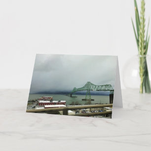 Astoria-Megler Bridge, Astoria, Oregon Kaart