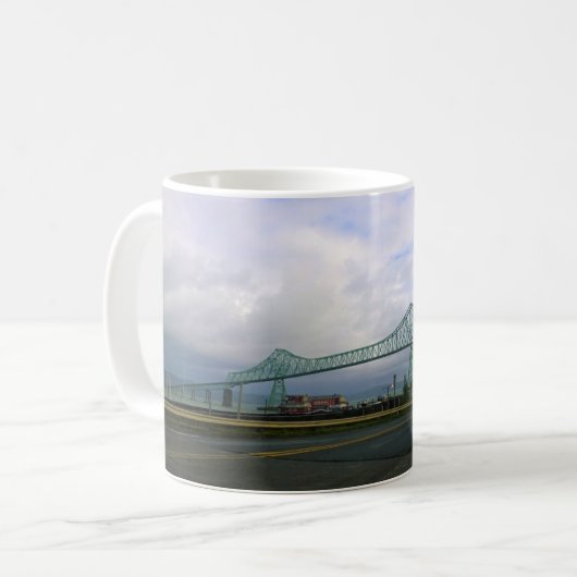 Astoria-Megler Bridge, Astoria, Oregon Koffiemok (Voorkant links)