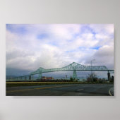 Astoria-Megler Bridge, Astoria, Oregon Poster (Voorkant)