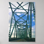 Astoria-Megler Bridge, Astoria, Oregon Poster (Voorkant)
