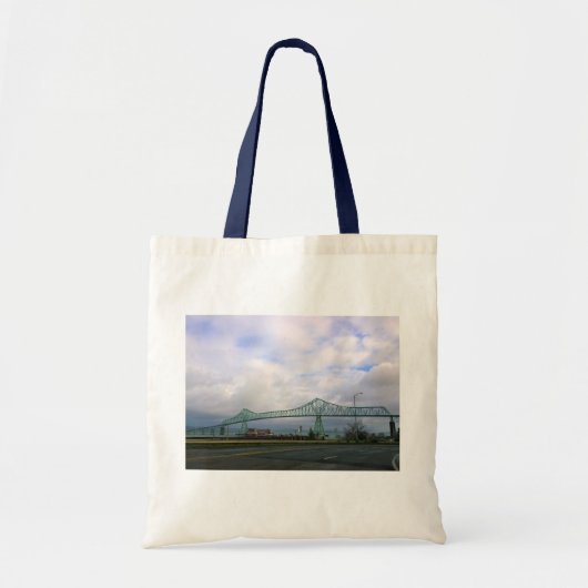 Astoria-Megler Bridge, Astoria, Oregon Tote Bag (Voorkant)