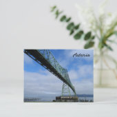 Astoria-Megler Bridge, Oregon Briefkaart (Staand voorkant)