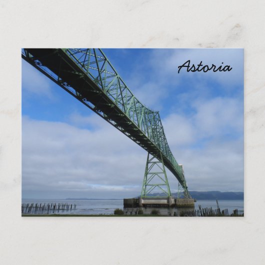 Astoria-Megler Bridge, Oregon Briefkaart (Voorkant)