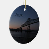 Astoria-Megler Bridge, Oregon Keramisch Ornament (Rechts)