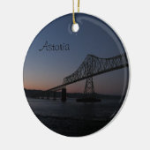 Astoria-Megler Bridge, Oregon Keramisch Ornament (Links)