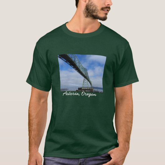 Astoria-Megler Bridge, Oregon T-shirt (Voorkant)