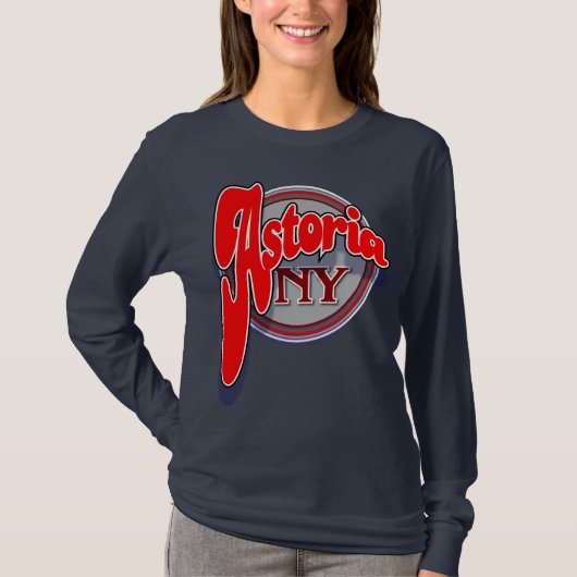 Astoria NY-shirt T-shirt (Voorkant)
