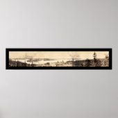 Astoria, OR South Uitzicht Photo 1912 Poster (Voorkant)