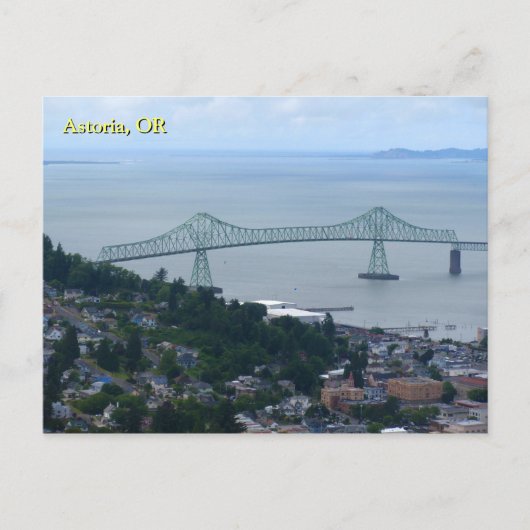 Astoria, Oregon Briefkaart (Voorkant)