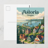 Astoria, Oregon Briefkaart (Voorkant / Achterkant)