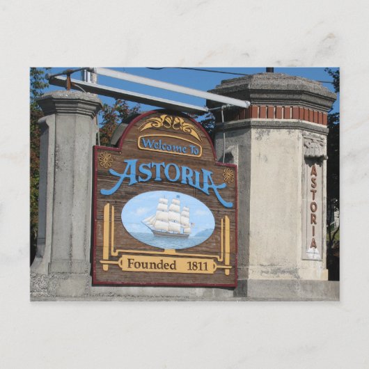 Astoria, Oregon Briefkaart (Voorkant)