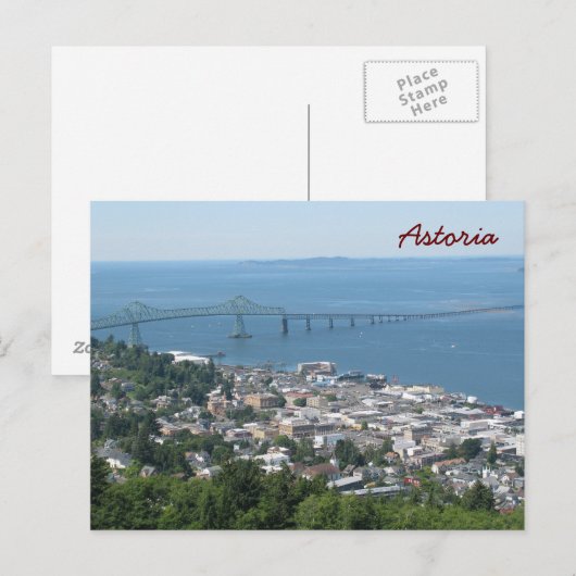 Astoria, Oregon Briefkaart (Voorkant / Achterkant)