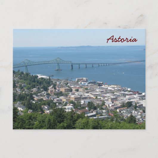 Astoria, Oregon Briefkaart (Voorkant)