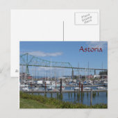Astoria, Oregon Briefkaart (Voorkant / Achterkant)