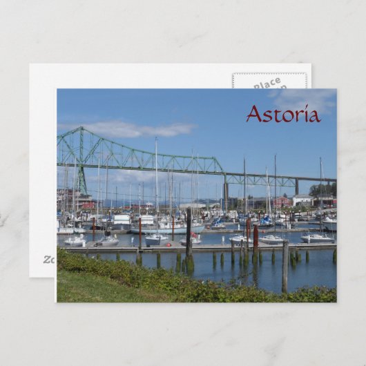 Astoria, Oregon Briefkaart (Voorkant / Achterkant)