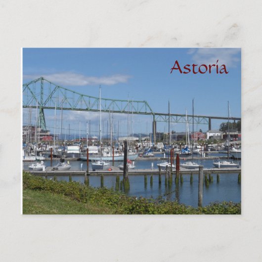 Astoria, Oregon Briefkaart (Voorkant)