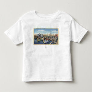 Astoria, Oregon - Geviste vloot in Harbour Kinder Shirts