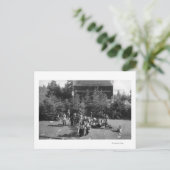 Astoria, Oregon Indian War Dance at Centennial Briefkaart (Staand voorkant)