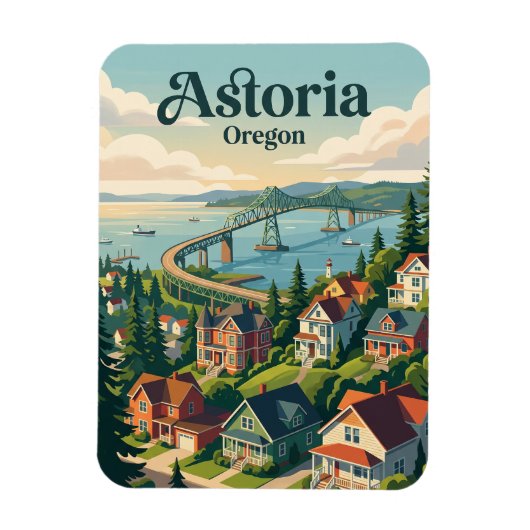 Astoria, Oregon Magneet (Verticaal)