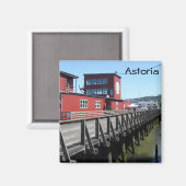 Astoria, Oregon Magneet (Voorkant / Achterkant)