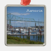 Astoria, Oregon Metalen Ornament (Voorkant)