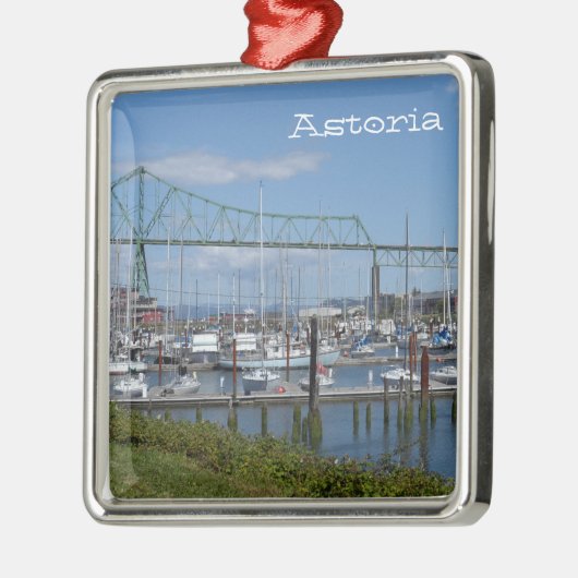Astoria, Oregon Metalen Ornament (Links)